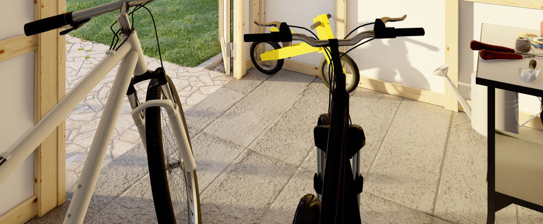 Podłogi w szopie ogrodowej