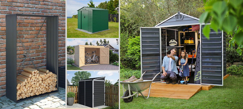 Nowoczesne szopa ogrodowa