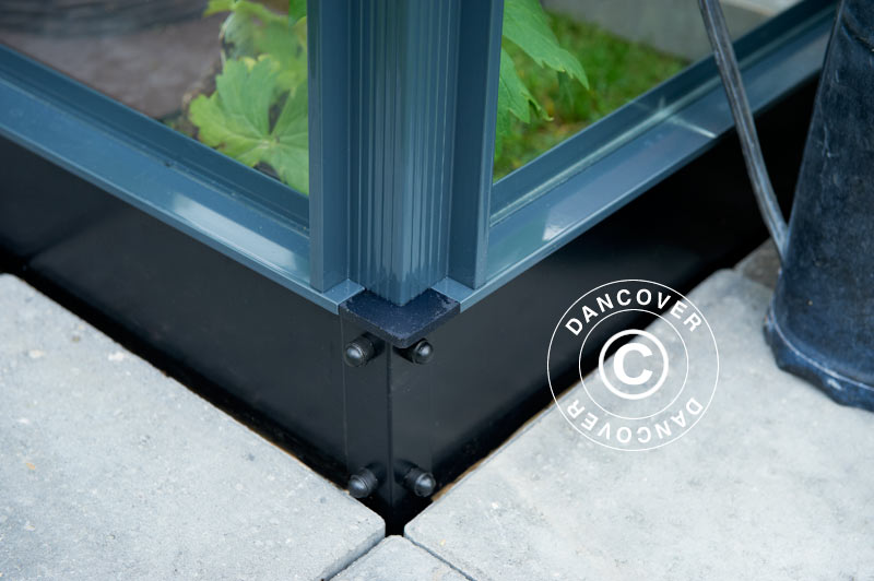 Podstawa do szklarni Halls Popular 1,93x1,95x1,95m 3,8m²