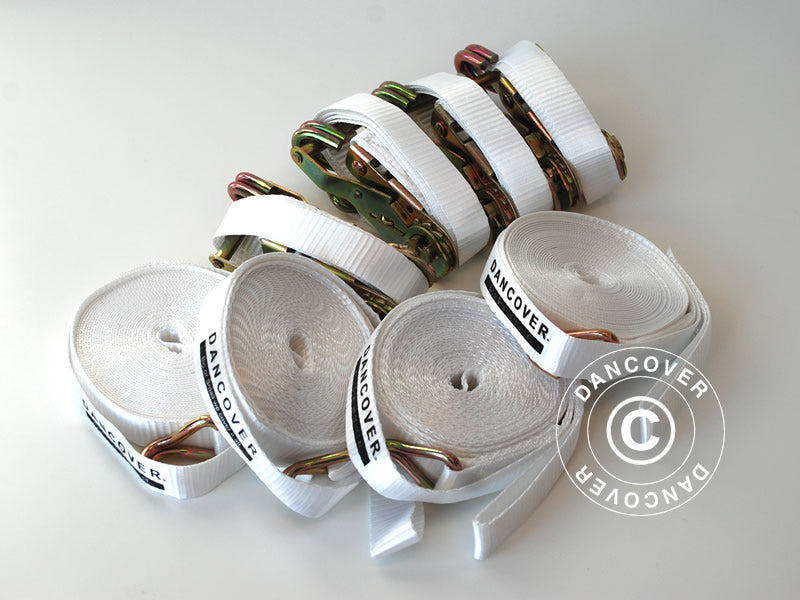 Pasy zabezpieczajace, Biały, 4 szt.