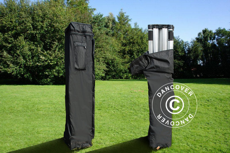 Torba transportowa z kółkami, Flextents PRO 2x2m, Czarna