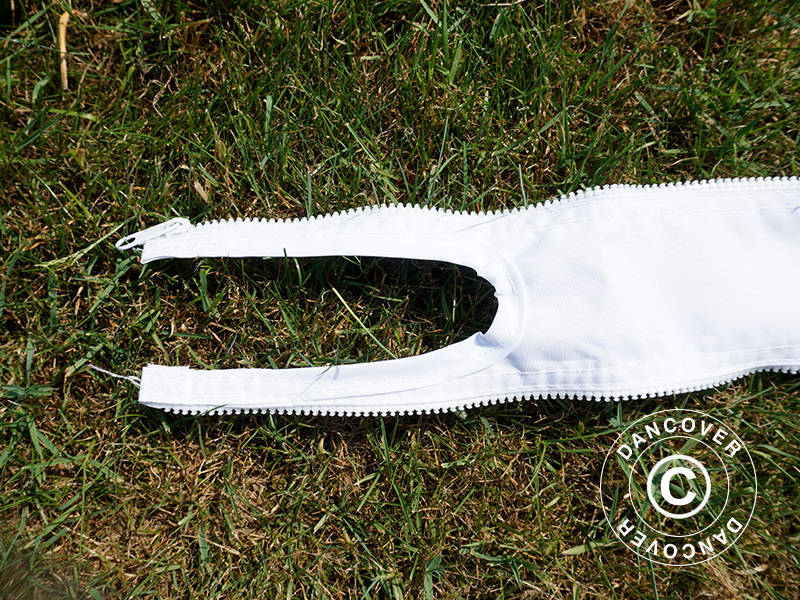 Panele łączące do namiotu FleXtents® PRO 3m, białe, 2 szt.