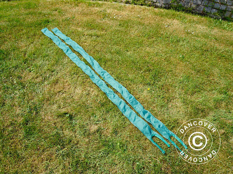 Panele łączące do namiotu FleXtents® PRO 3m, Zielony, 2 szt.