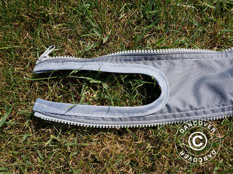 Panele łączące do namiotu FleXtents® PRO 3m, Szary, 2 szt.