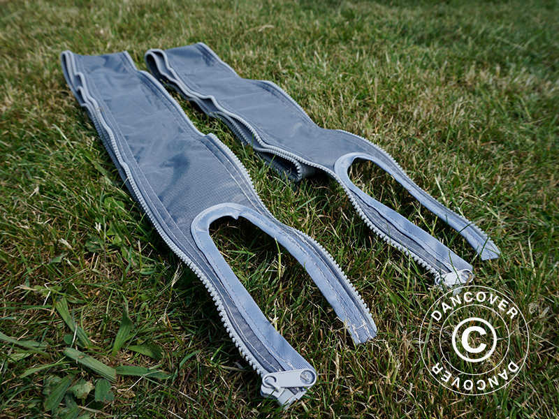 Panele łączące do namiotu FleXtents® PRO 3m, Szary, 2 szt.