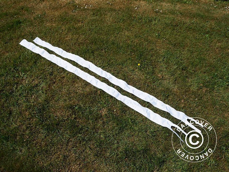 Panele łączące do namiotu FleXtents® PRO 4m, białe, 2 szt.
