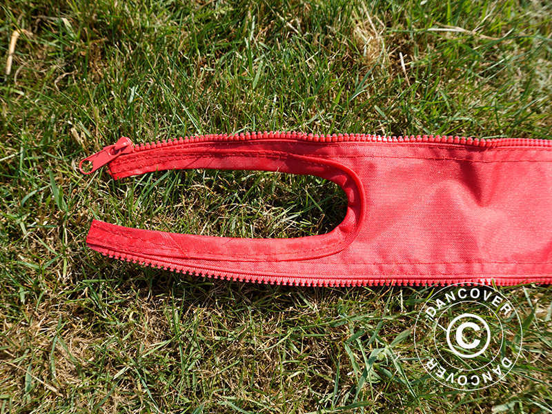 Panele łączące do namiotu FleXtents® PRO 4m, Czerwony, 2 szt.