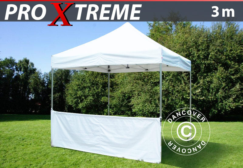 Półścianka do FleXtents PRO Xtreme, 3m, Biały