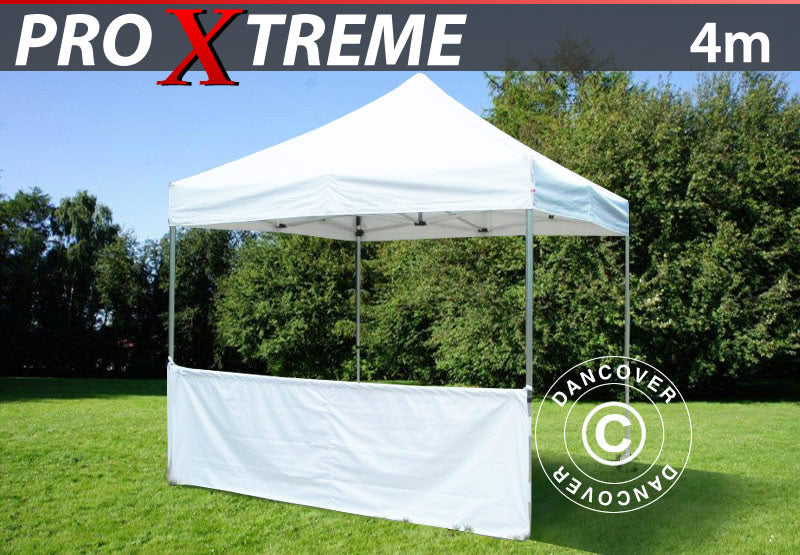 Półścianka do FleXtents PRO Xtreme, 4m, Biały