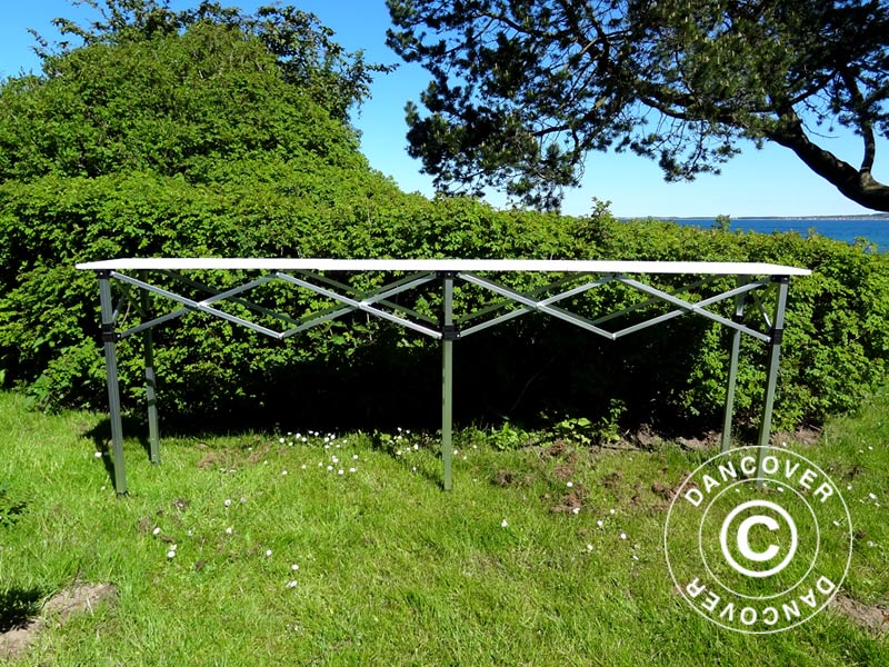 FleXtents PRO składany stolik, 2m, Biały