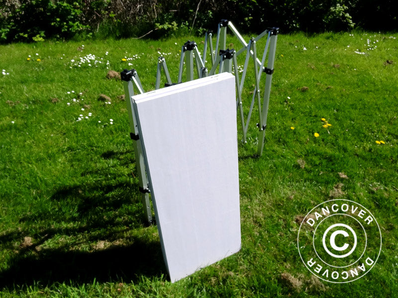 FleXtents PRO składany stolik, 2m, Biały