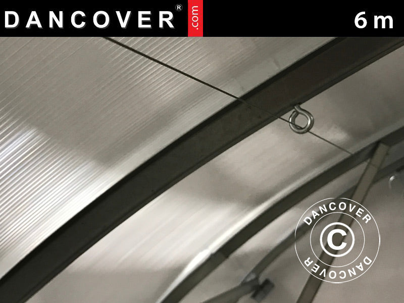 Zestaw do podwiązywania roślin do 6m szklarni, 12m