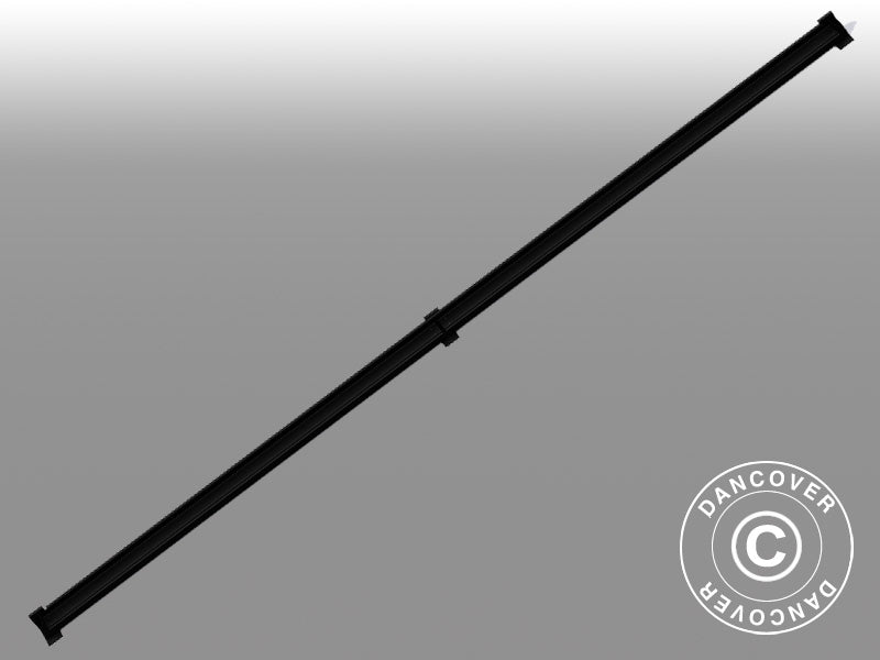 Wspornik ścienny do pawilonu San Pablo 3x5,8m i 4x5,8m, Czarny, 3 szt.