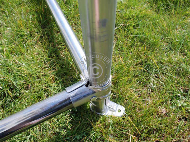 Rama podłogowa dla namiotu imprezowego 4x8m