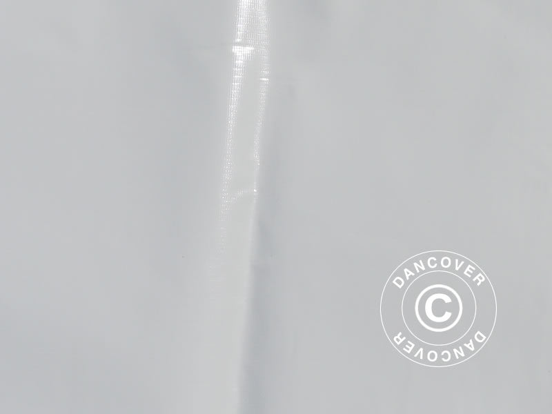 Łatka naprawcza PCV do namiotów imprezowych, 500g/m², 1x1m, biała