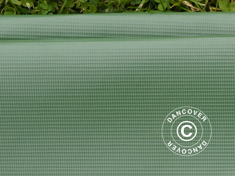 Łatka naprawcza PCV do trudnopalnych namiotów magazynowych, 600g/m², 1x1m, Zielona