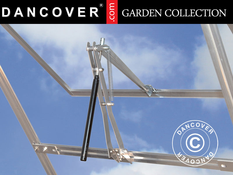 Automatyczny system do otwierania okien w szklarni, UNIVENT, Srebrny