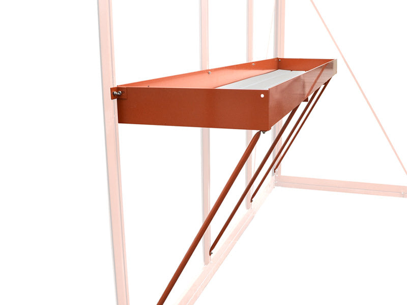 Greenhouse Sowing Table 2,17x0,42x0,1m Black