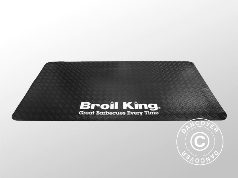 Grill Mat f/BBQ Grill 91x182x0,3cm Black