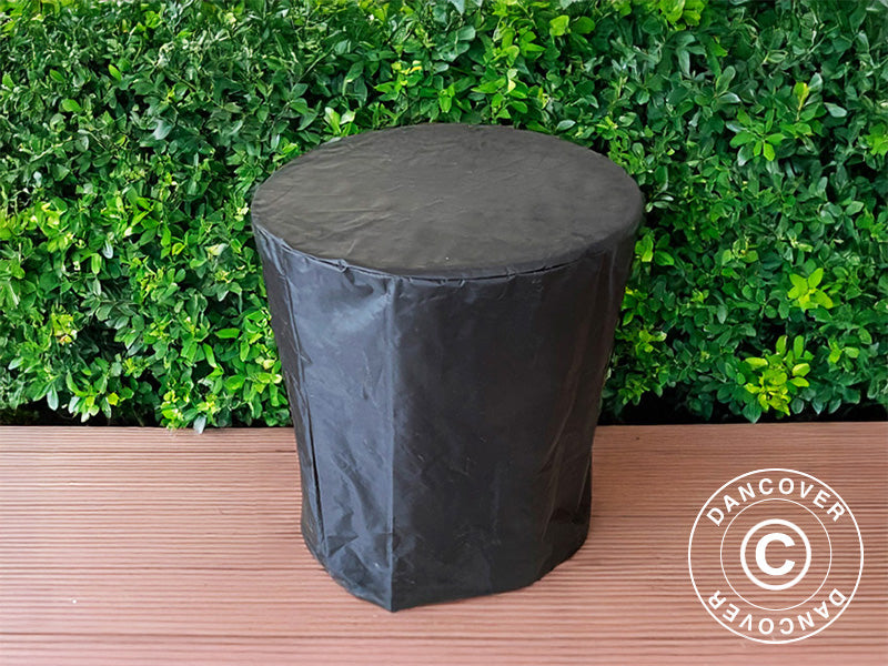 Pokrowiec na palenisko, Ø74,5x80cm, Czarny