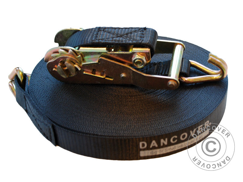 Pasy zabezpieczające PRO 20m, Czarny, 1 szt.