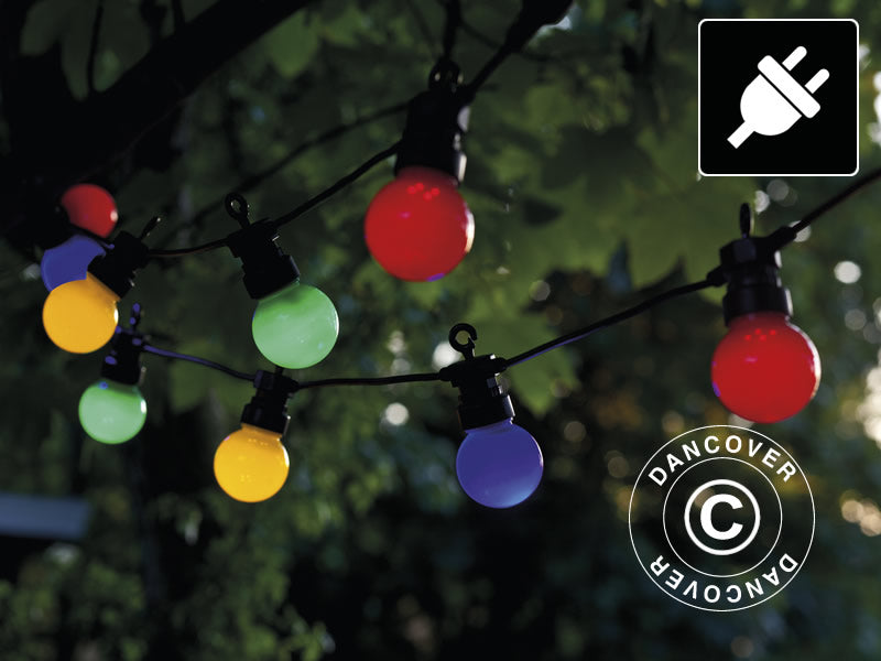 Łańcuch świetlny LED Lucas, Zestaw uzupełniający, 3m, Czarny/Mieszany/Ciepły Biały