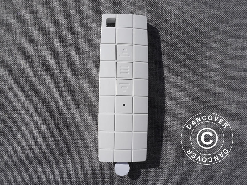 Markiza ze zdalnym sterowaniem, 3,95x3m, Czarny/Stelaż czarny