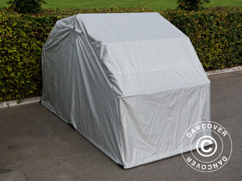 Garaż składany (Motocyklowy), 1,88x3,45x1,9m, Szary