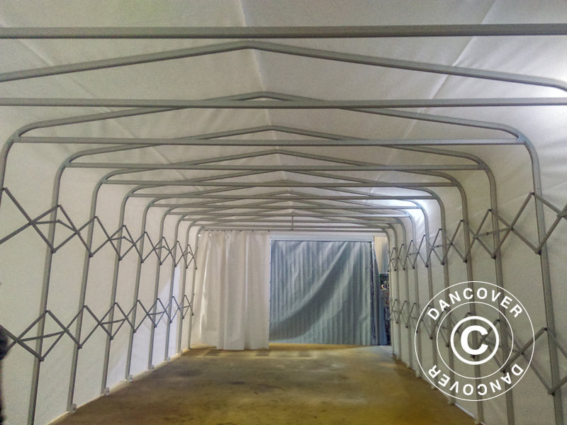 Namiot garażowy Maxi Box, 5x7,21x3,76m, Szary