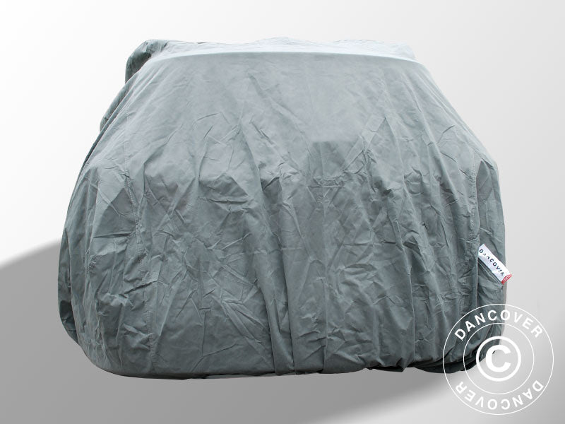 Pokrowiec na samochód Premium Plus, 4,92x1,88x1,52m, szary