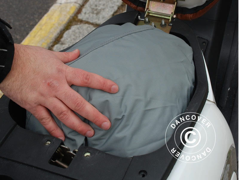 Pokrowiec na motocykl, Szary