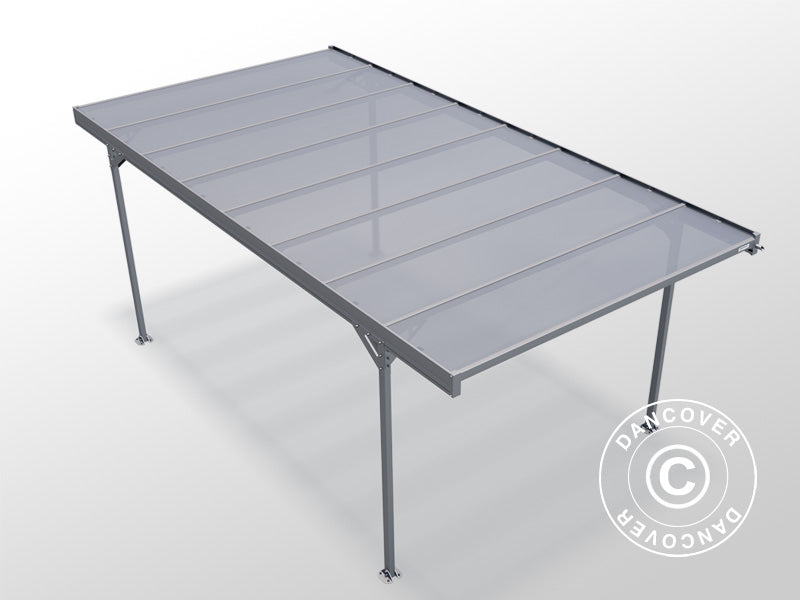 Wiata XL, Alize 16, 3,09x5,79x2,27m, Antracyt