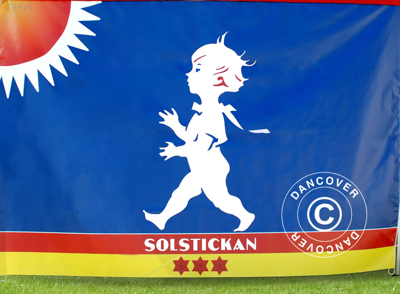 Zadrukowana ściana boczna 6m dla FleXtents PRO 3x6m