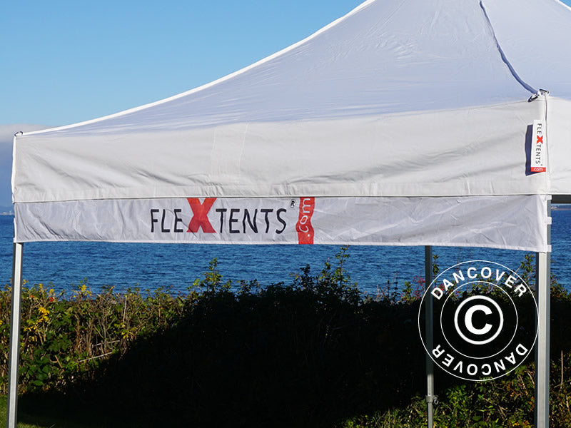 Baner z nadrukiem do namiotu ekspresowego FleXtents®, 3x0,2m