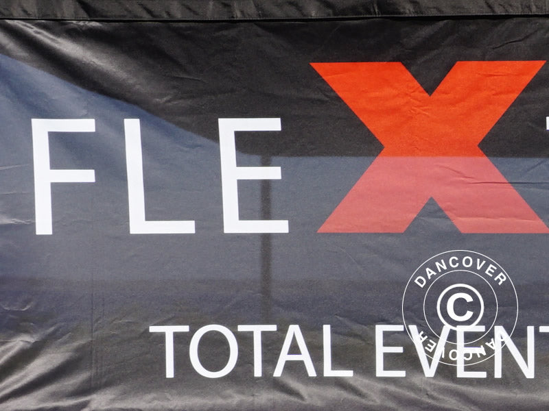 Baner z nadrukiem do namiotu ekspresowego FleXtents®, 4x1m