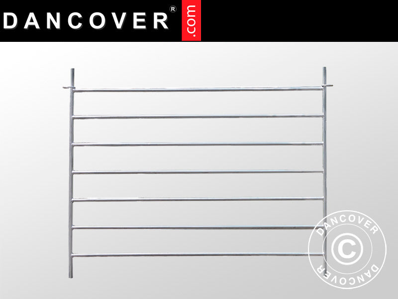 Rozszerzenie do zagrody dla zwierząt 1,5x1,22m, 2 szt., Srebrne