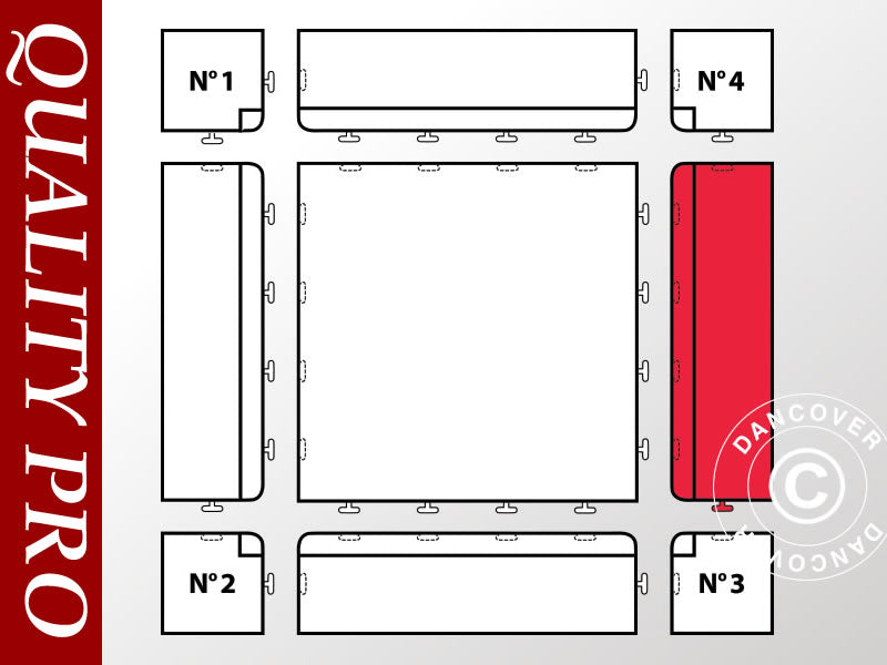 Krawędź podłogowa prawa, Antracyt