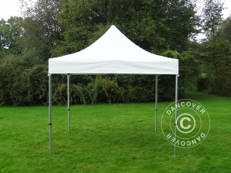 Namiot Ekspresowy FleXtents Xtreme 50 Heavy Duty 3x3m, Biały 4 ściany boczne, Ogniotrwale