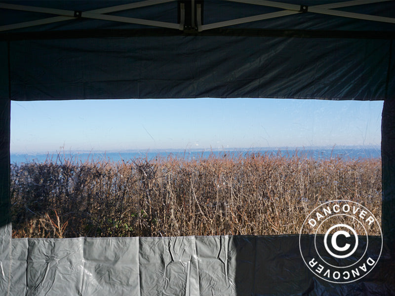 Namiot Ekspresowy FleXtents PRO 3x6m Szary, mq 6 ściany boczne