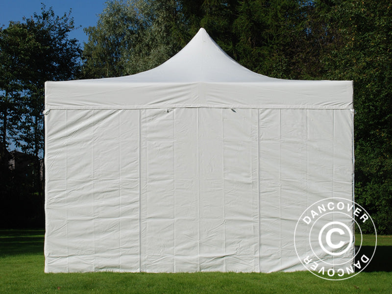 Namiot Ekspresowy FleXtents Xtreme 50 Heavy Duty 4x8m Biały, 6 ściany boczne