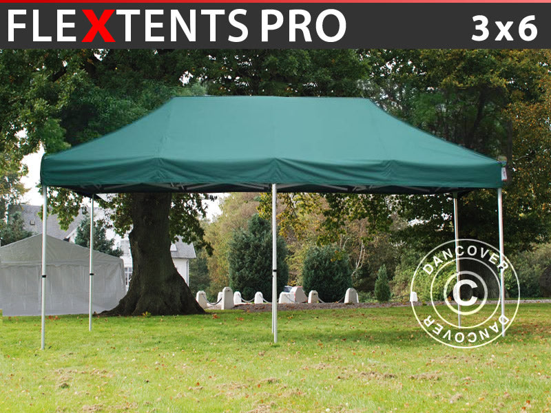 Namiot Ekspresowy FleXtents PRO 3x6m Zielony