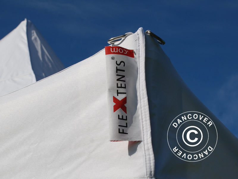 Namiot ekspresowy FleXtents PRO Peak Pagoda 3x6m Biały, mq 6 ściany boczne w zestawie