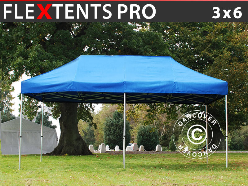 Namiot Ekspresowy FleXtents PRO 3x6m Niebieski