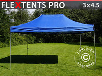 Namiot Ekspresowy FleXtents PRO 3x4,5m Niebieski