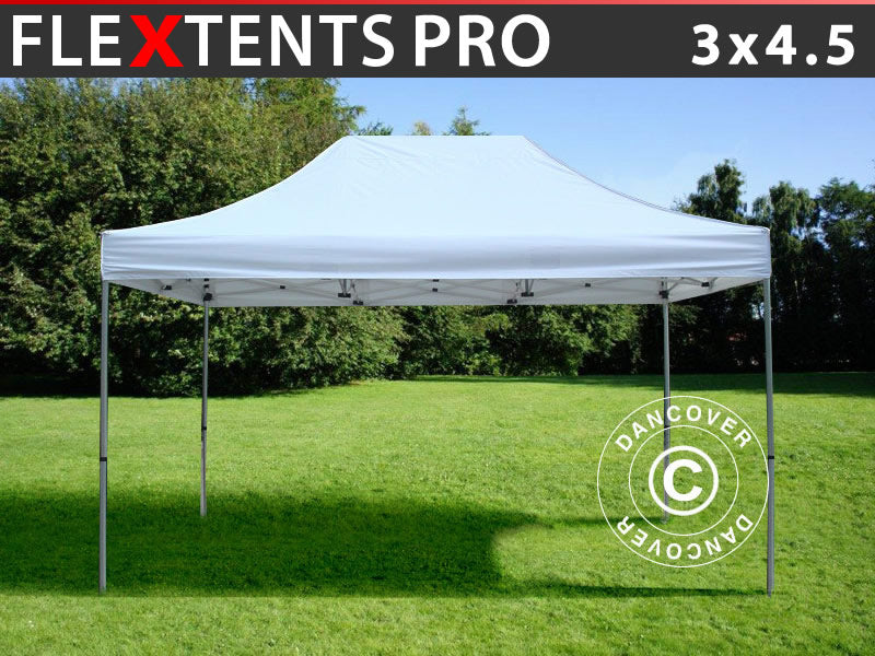 Namiot Ekspresowy FleXtents PRO 3x4,5m Bialy
