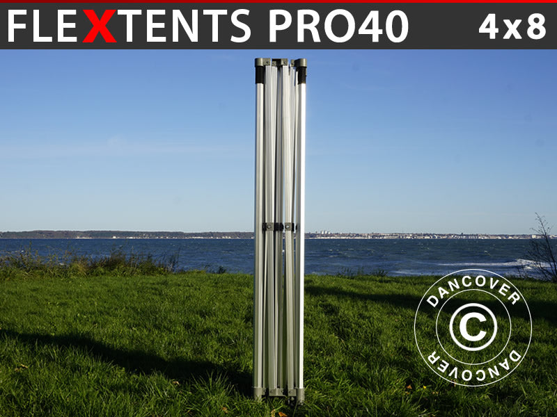 Stelaż aluminiowy do pawilonu ekspresowego FleXtents PRO 4x8m, 6 wsporników, 40mm