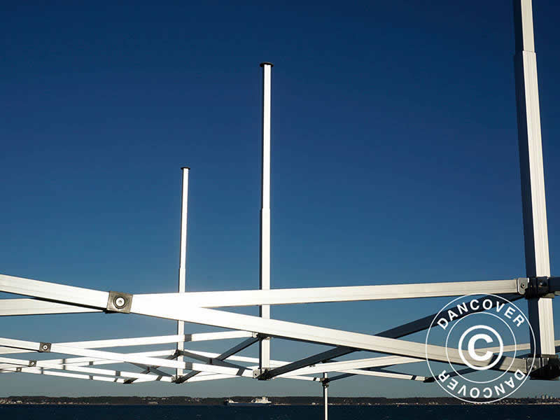 Flext. Pro 4x8m Aluminium Frame, 6 legs, 40mm GL