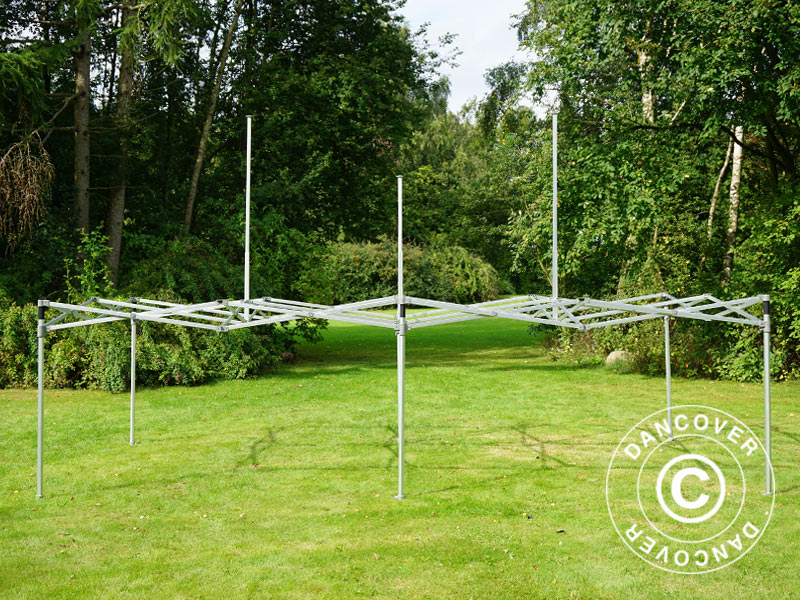 Namiot ekspresowy FleXtents PRO Peak Pagoda 3x6m Latte, mq 6 ściany boczne