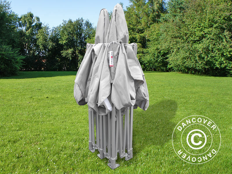 Namiot ekspresowy FleXtents PRO Peak Pagoda 3x6m Latte, mq 6 ściany boczne