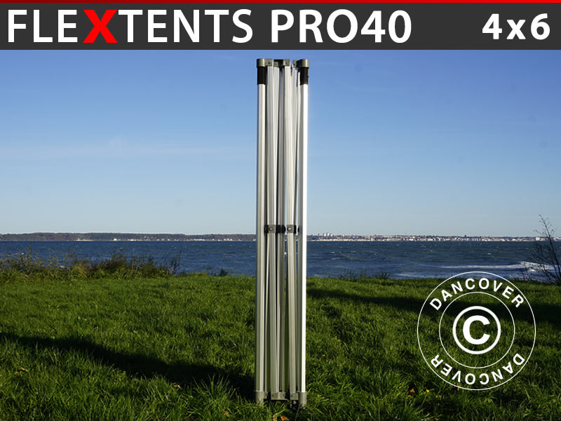 Stelaż aluminiowy do pawilonu ekspresowego FleXtents PRO 4x6m, 8 wsporników, 40mm